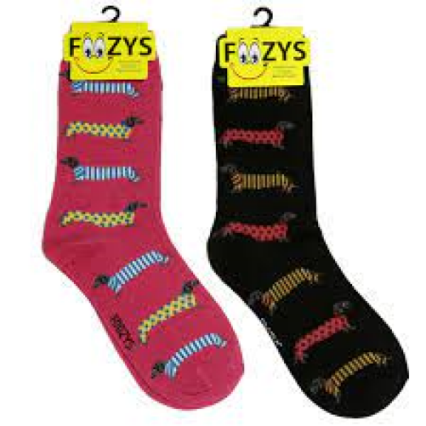 thumbnail image 2 of Foozys Irish Setter Dog Pattern Crew Socks - 2 Pairs Unisex Comfort Fit 2 of 10